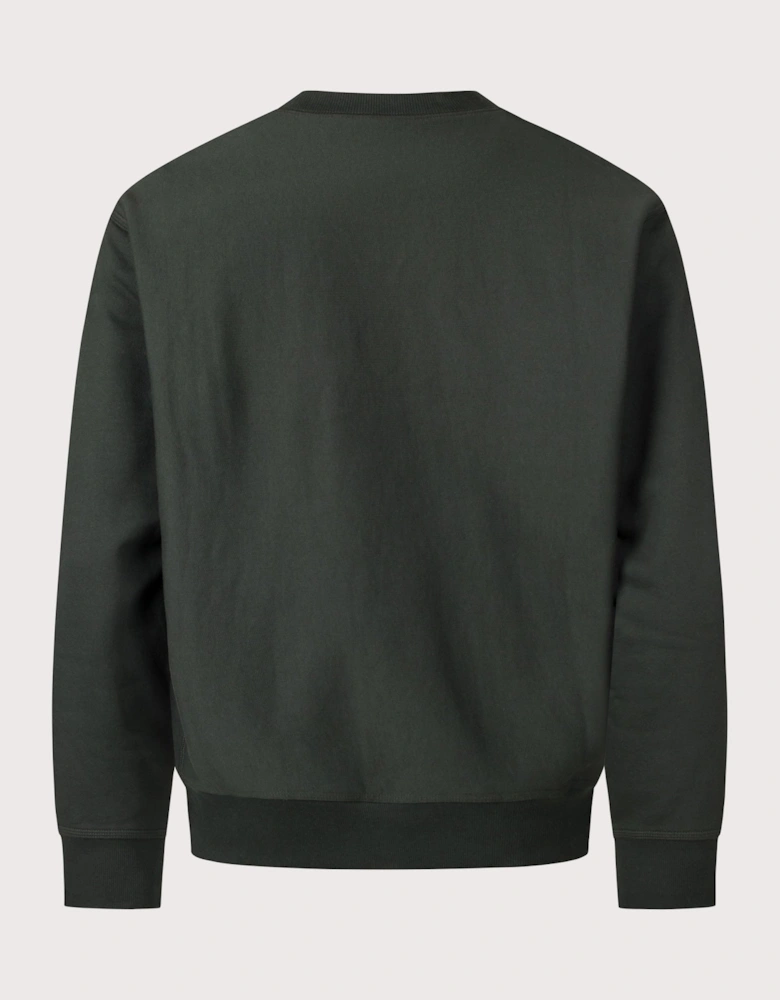 Loose Fit American Script Sweatshirt