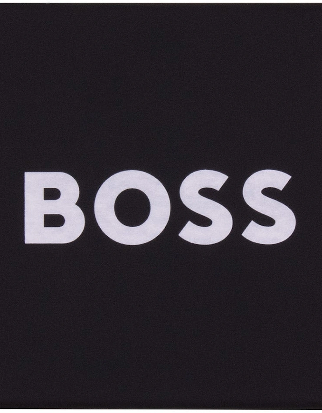 Hugo Boss Round Cufflinks Enamel Insert BLACK 001