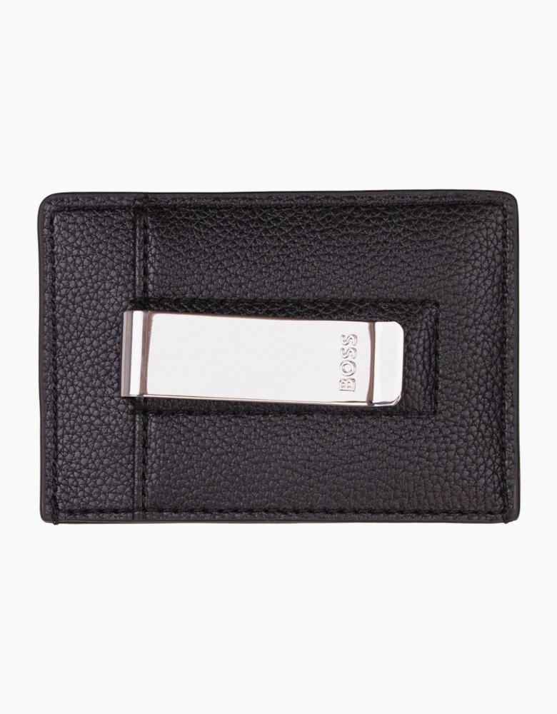 Hugo Boss Ray Card Holder with Money Clip BLACK 001