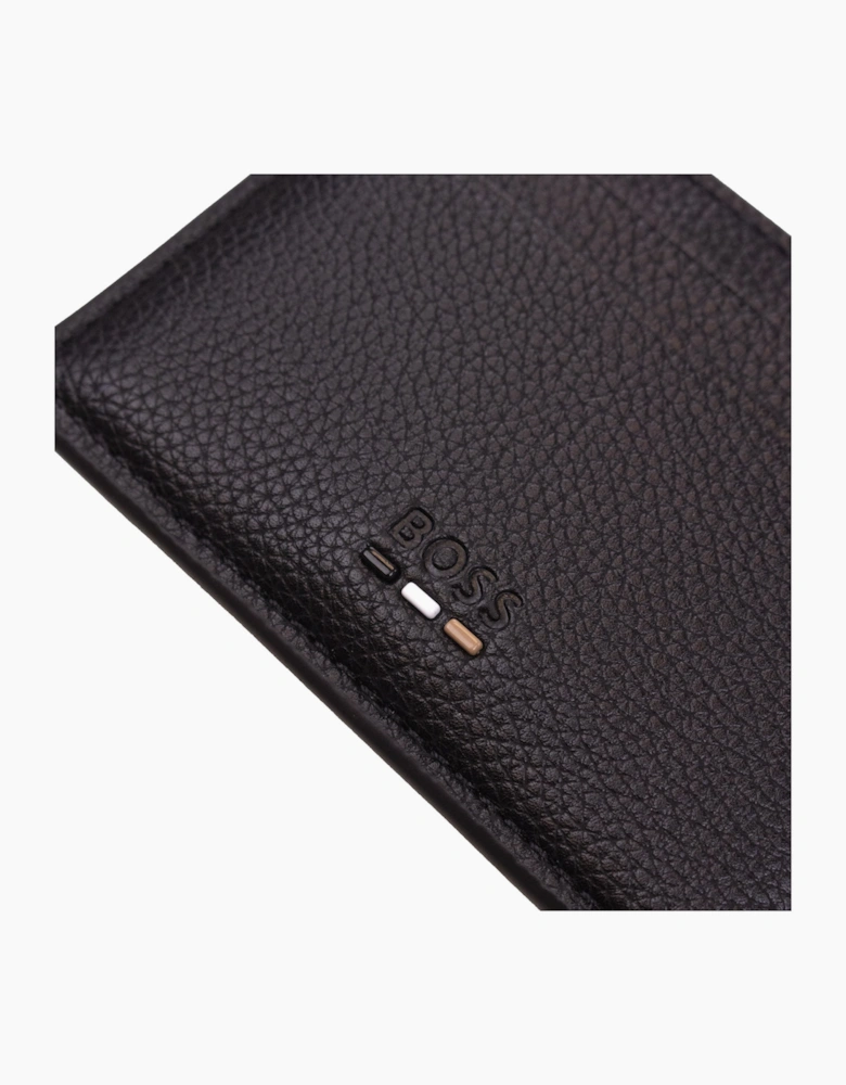 Hugo Boss Ray Card Holder with Money Clip BLACK 001