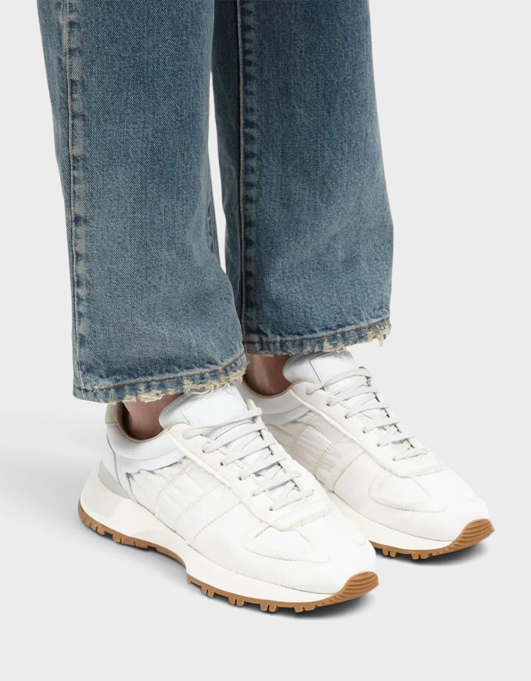 50-50 Sneakers White