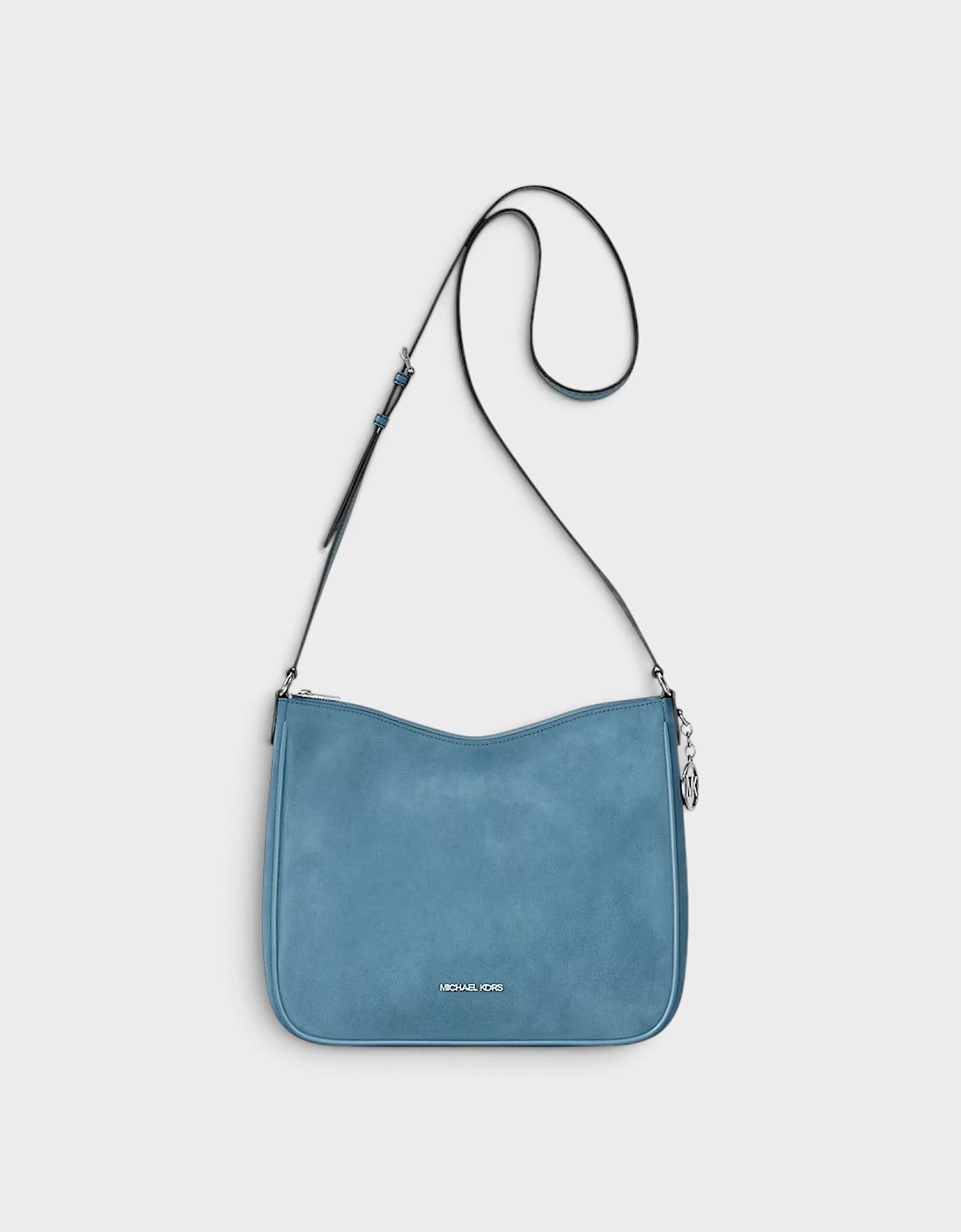 Nayla Messenger Bag Suede Navy Blue