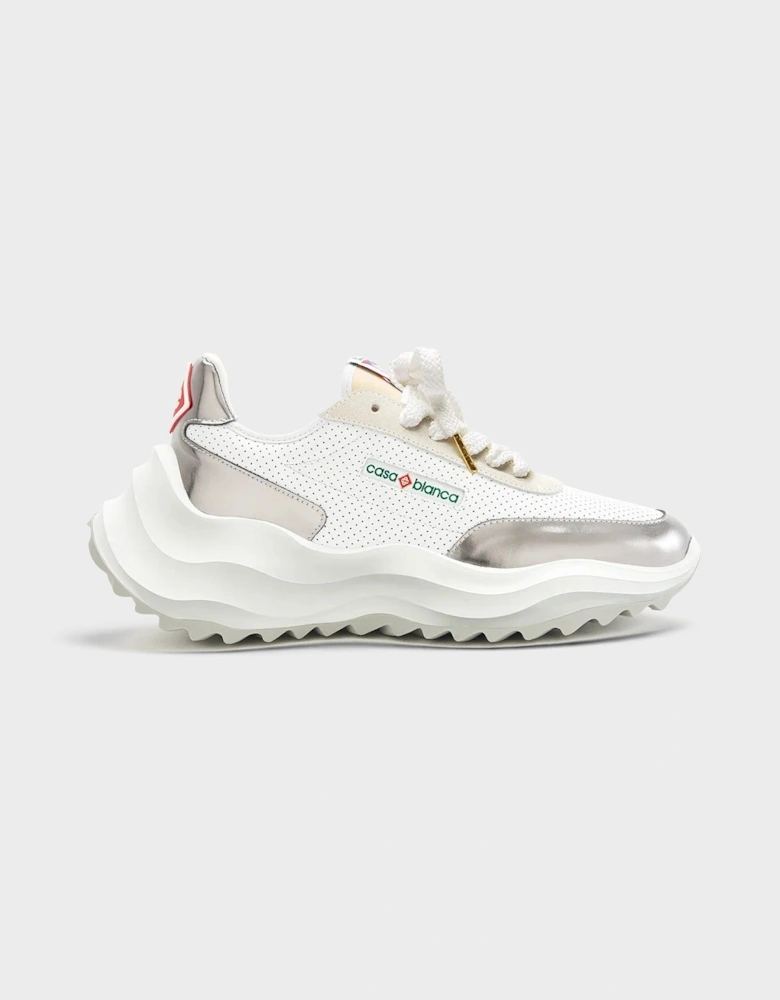 Atlantis Sneaker White Chrome White