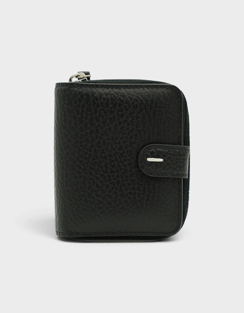 Four Stitch Leather Coin Pouch