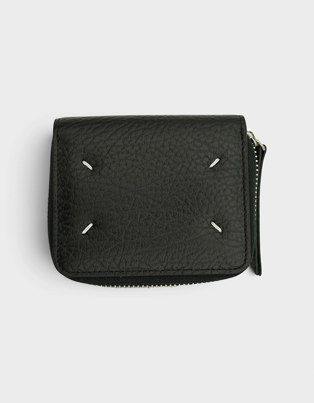 Four Stitch Leather Coin Pouch