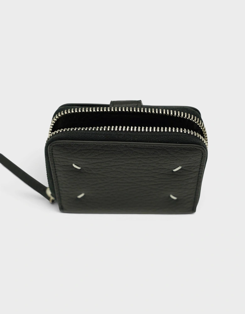 Four Stitch Leather Coin Pouch