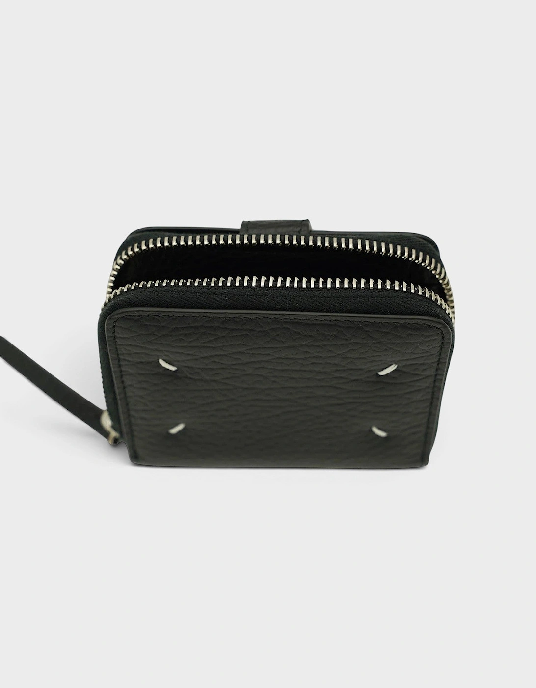 Four Stitch Leather Coin Pouch