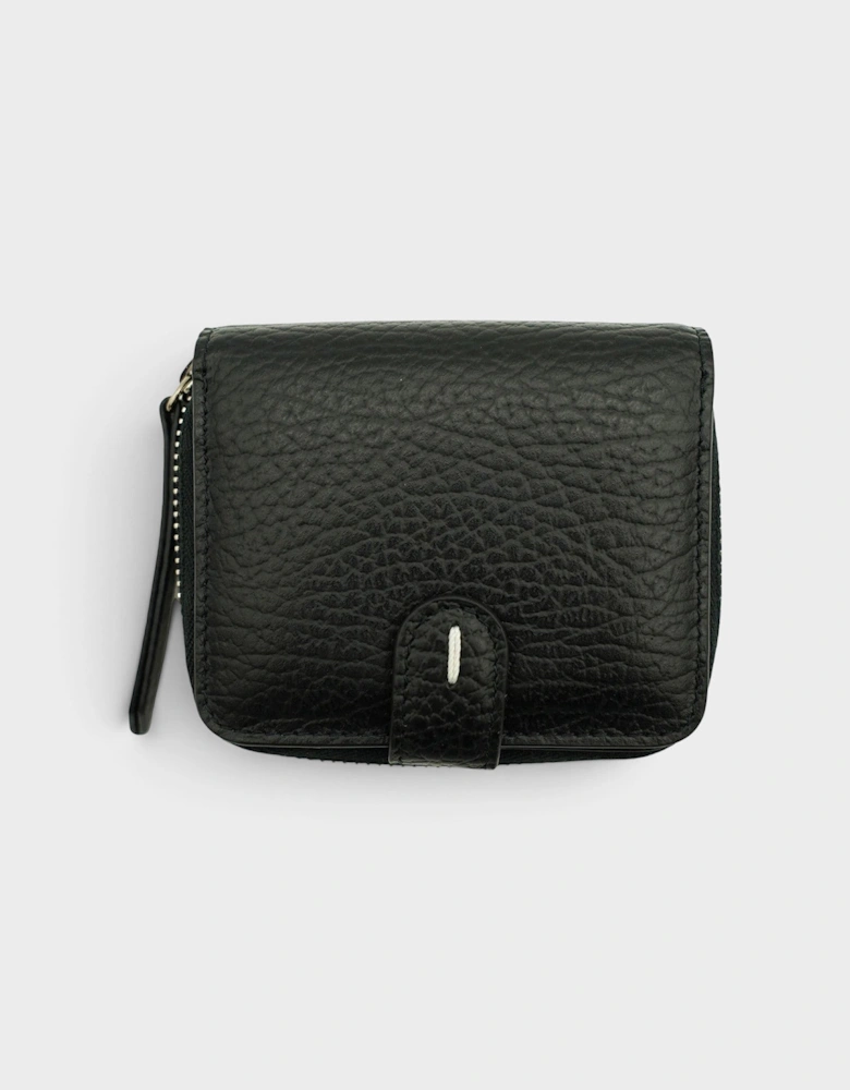 Four Stitch Leather Coin Pouch