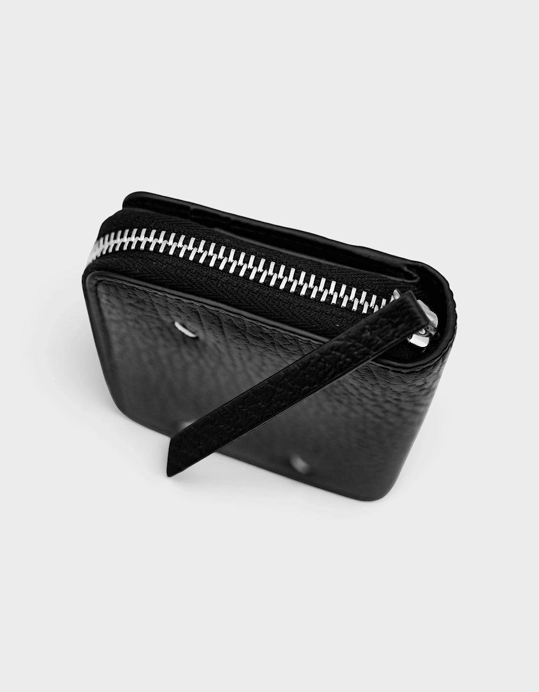 Four Stitch Leather Coin Pouch