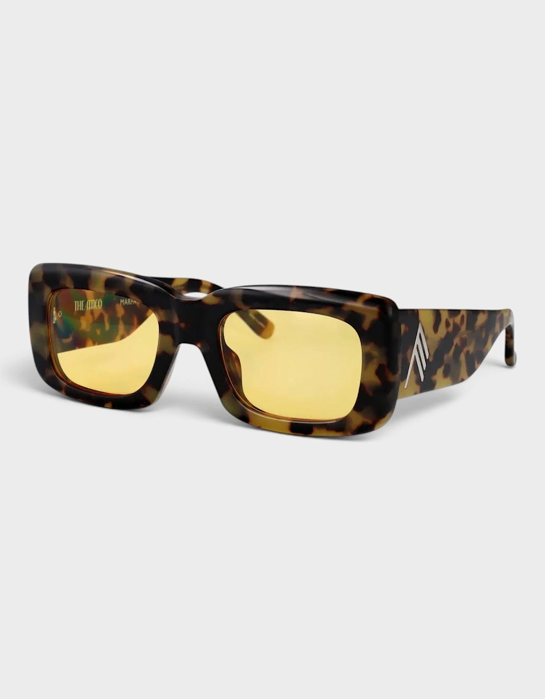 The Attico Attico Women's Linda Farrow Marfa Rectangle Frame Sunglasses