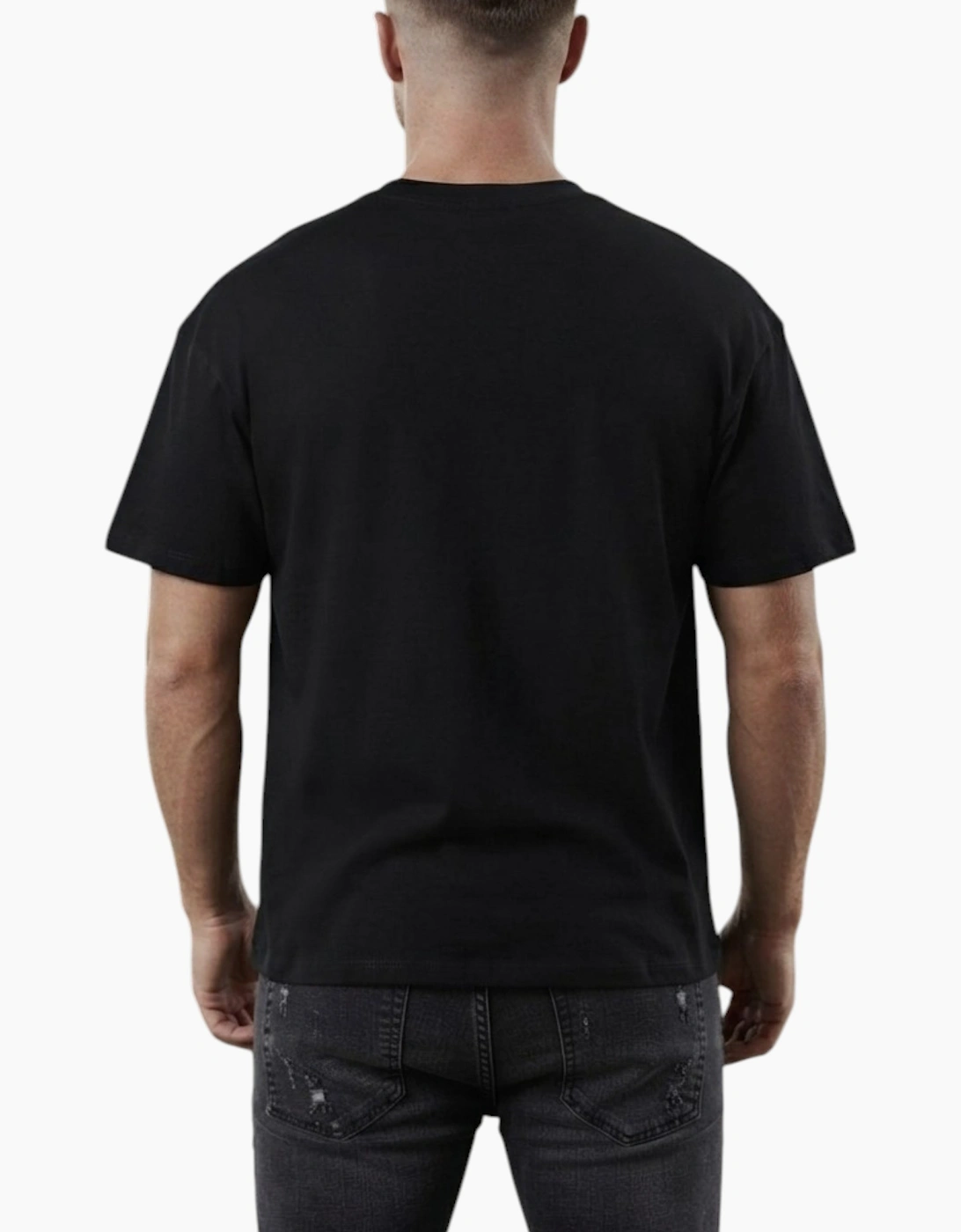 True Religion Buddha Mens Oversized Drop Shoulder T Shirts