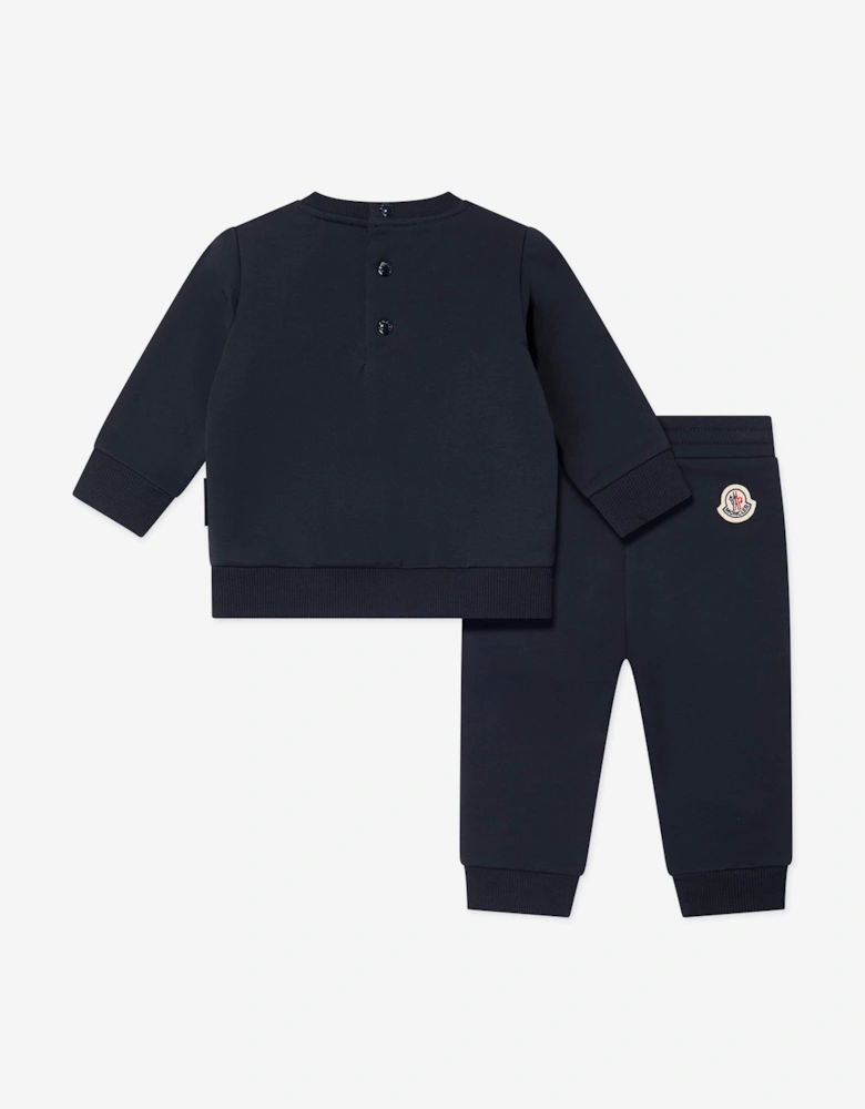 Moncler Enfant Baby Boys Triple Logo Tracksuit in Navy