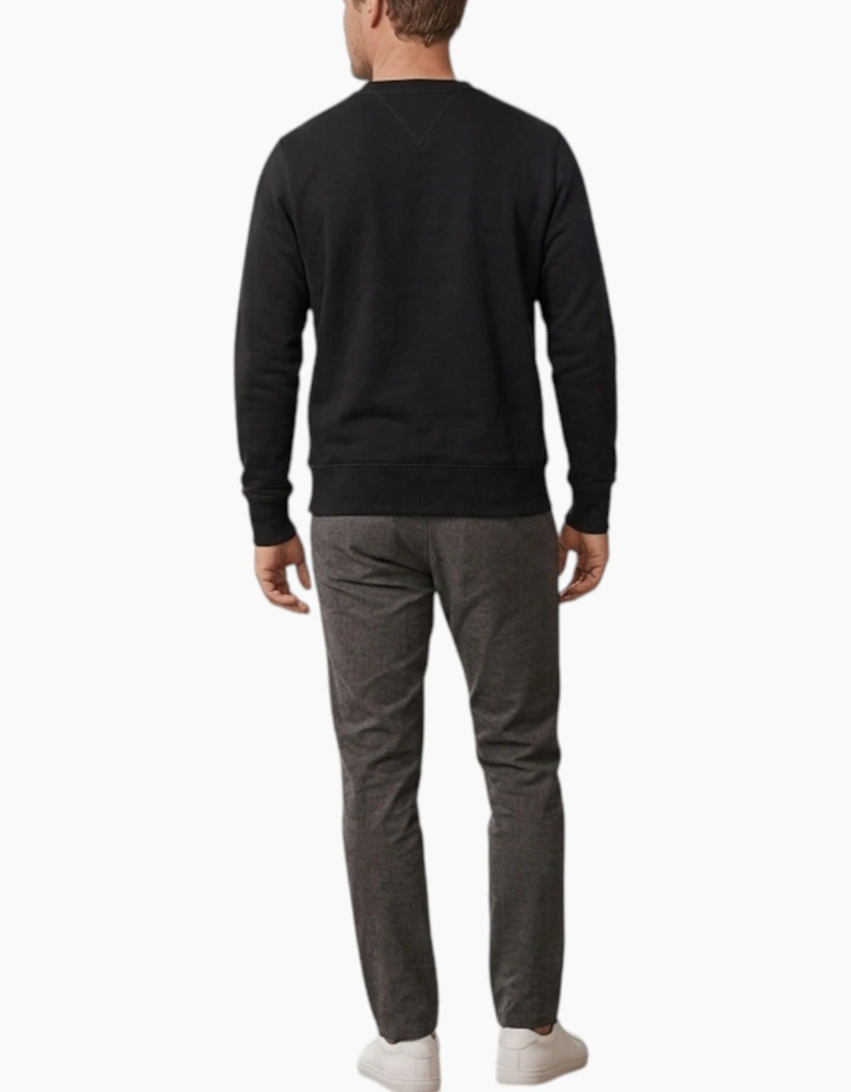 Tommy Hilfiger 78J7989 Mens Sweatshirt Embroidered Logo Pullover Crew Neck Top