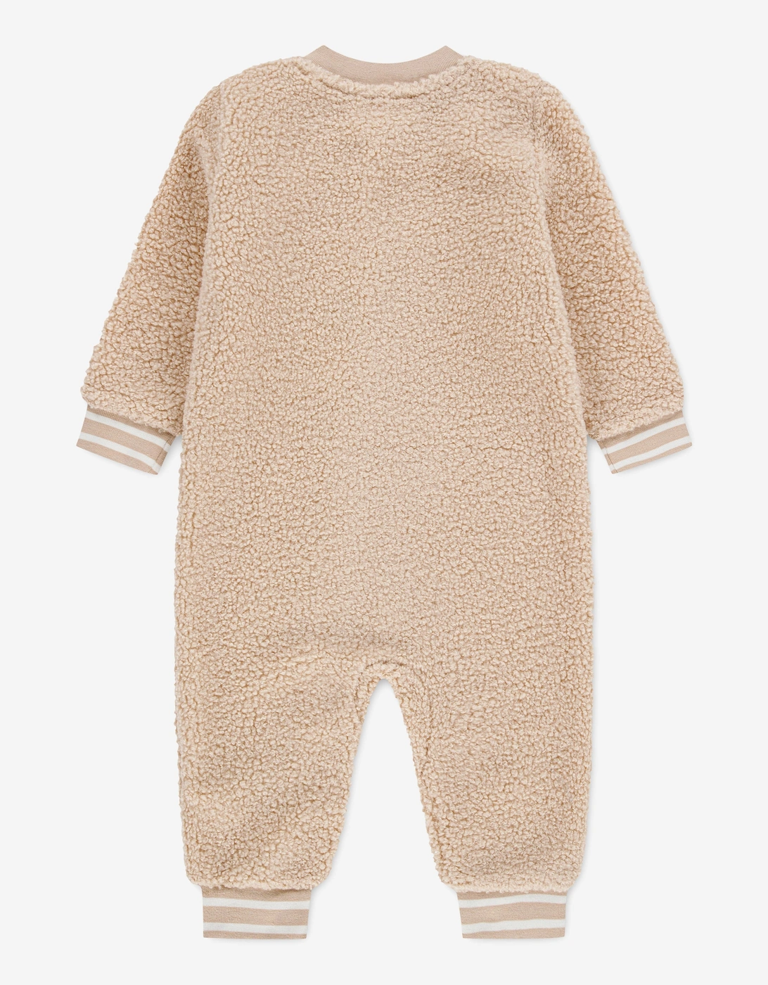 Lacoste Baby Sherpa Romper in Beige