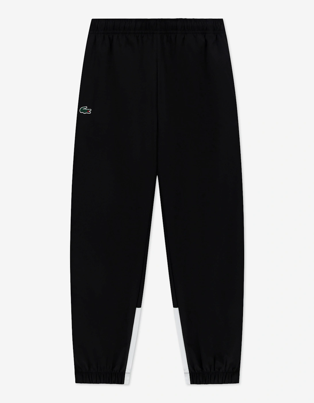 Lacoste Boys Off Court Woven Tracksuit in Black