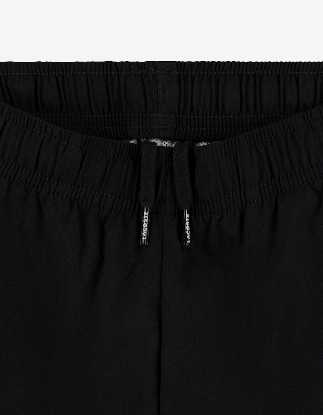 Lacoste Boys Off Court Woven Tracksuit in Black