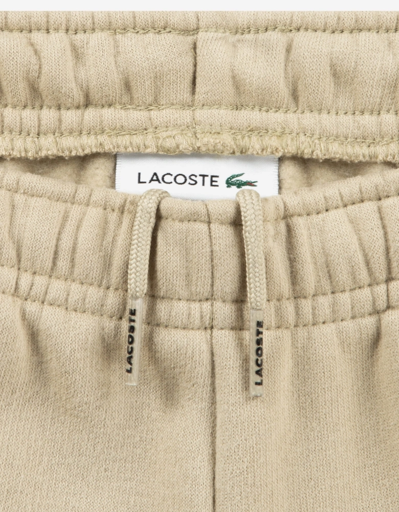 Lacoste Boys Logo Joggers in Beige