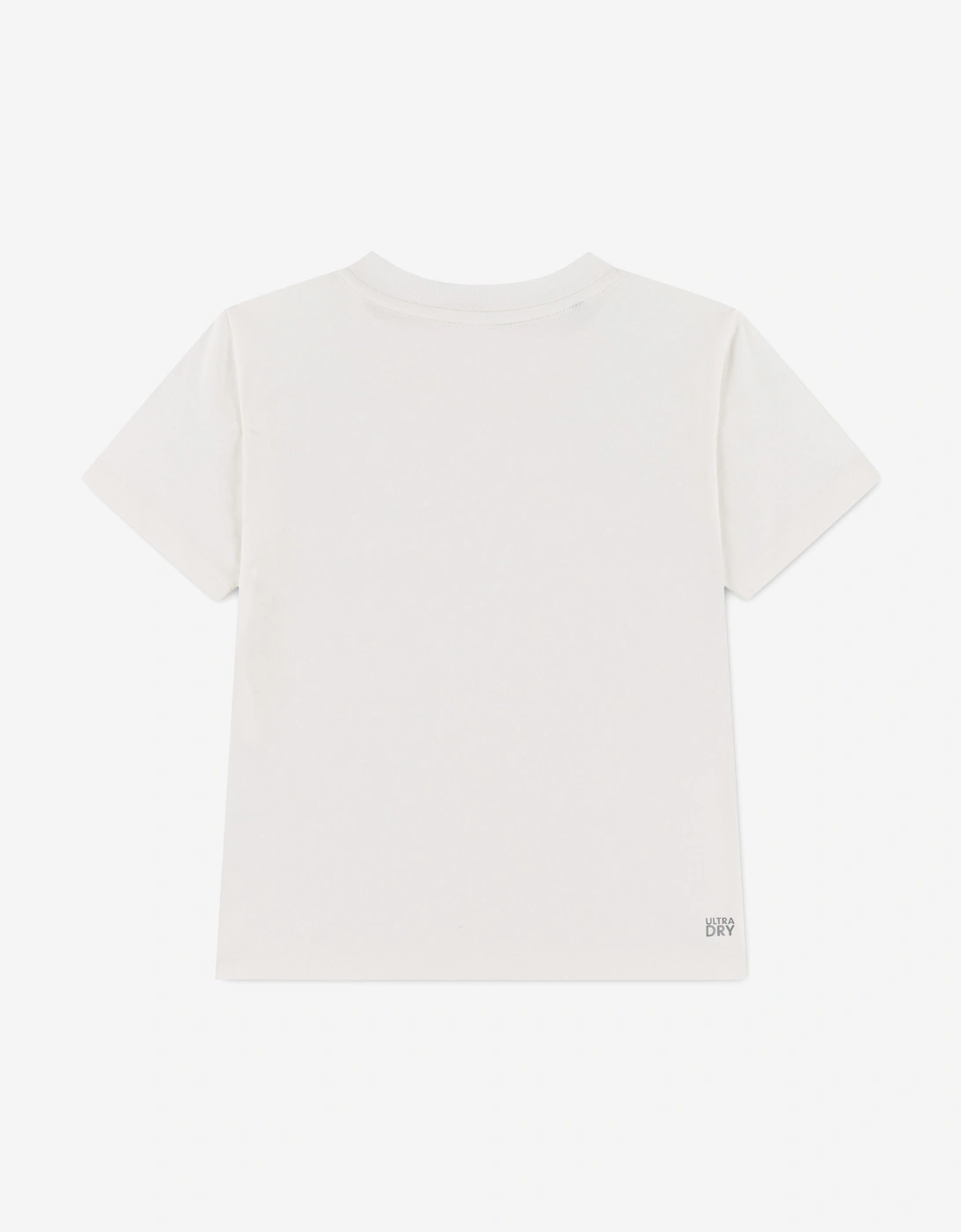 Lacoste Boys Graphic Sport T-Shirt in Ivory