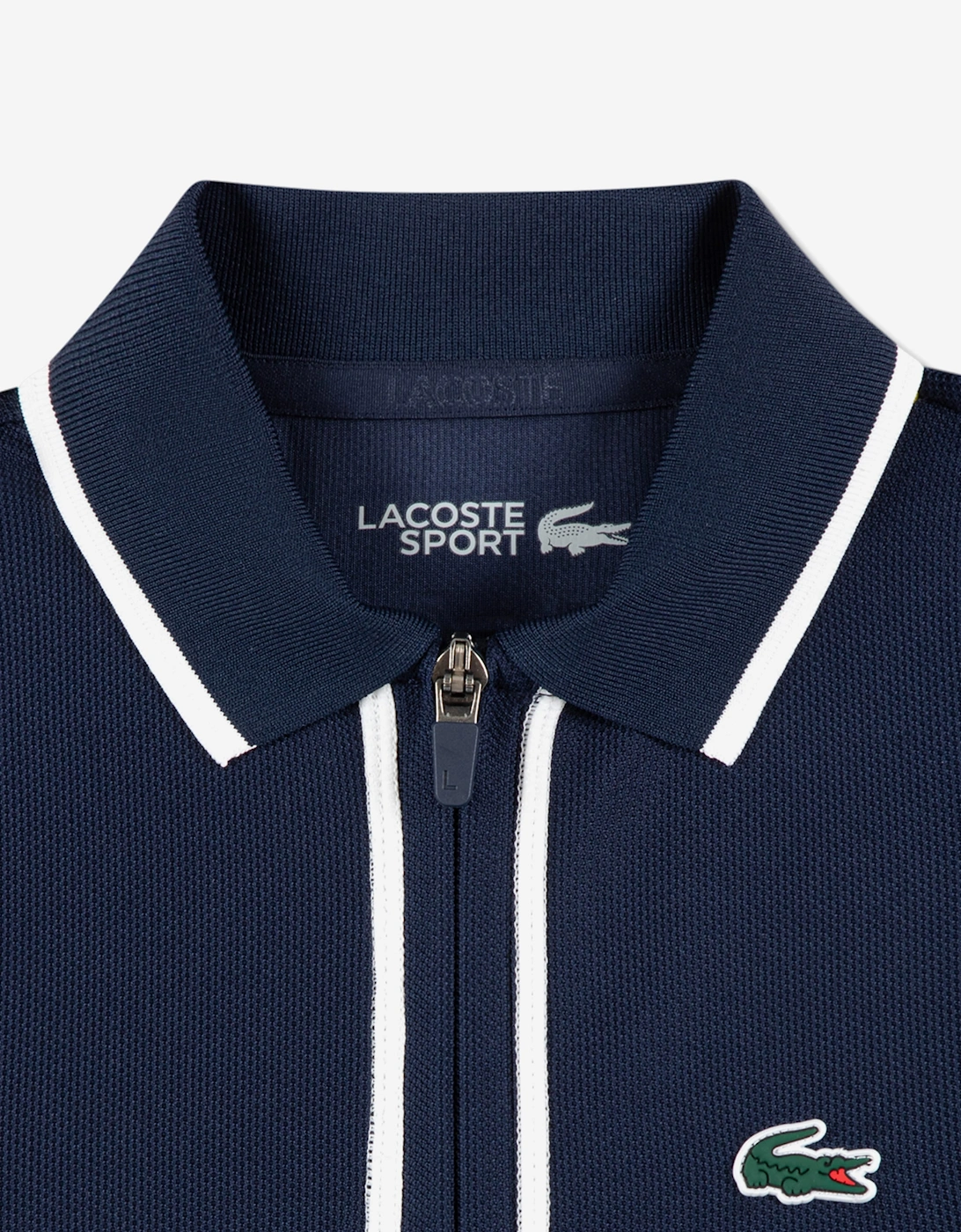 Lacoste Girls Tennis Dress with Shorts in Navy