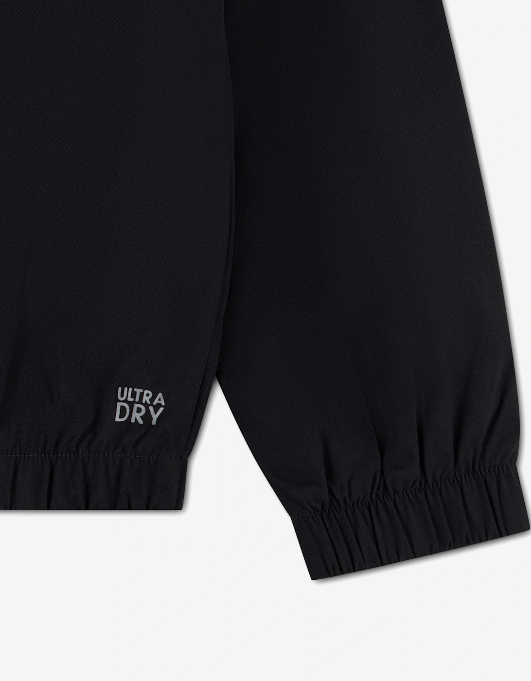 Lacoste Boys Mesh Lined Diamond Taffeta Tracksuit in Black