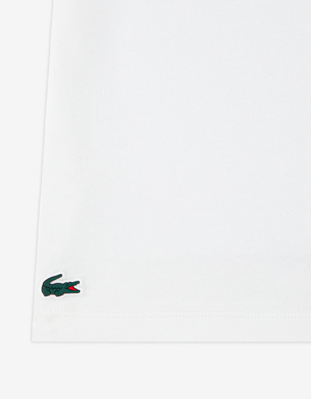 Lacoste Girls Sport Graphic T-Shirt in White