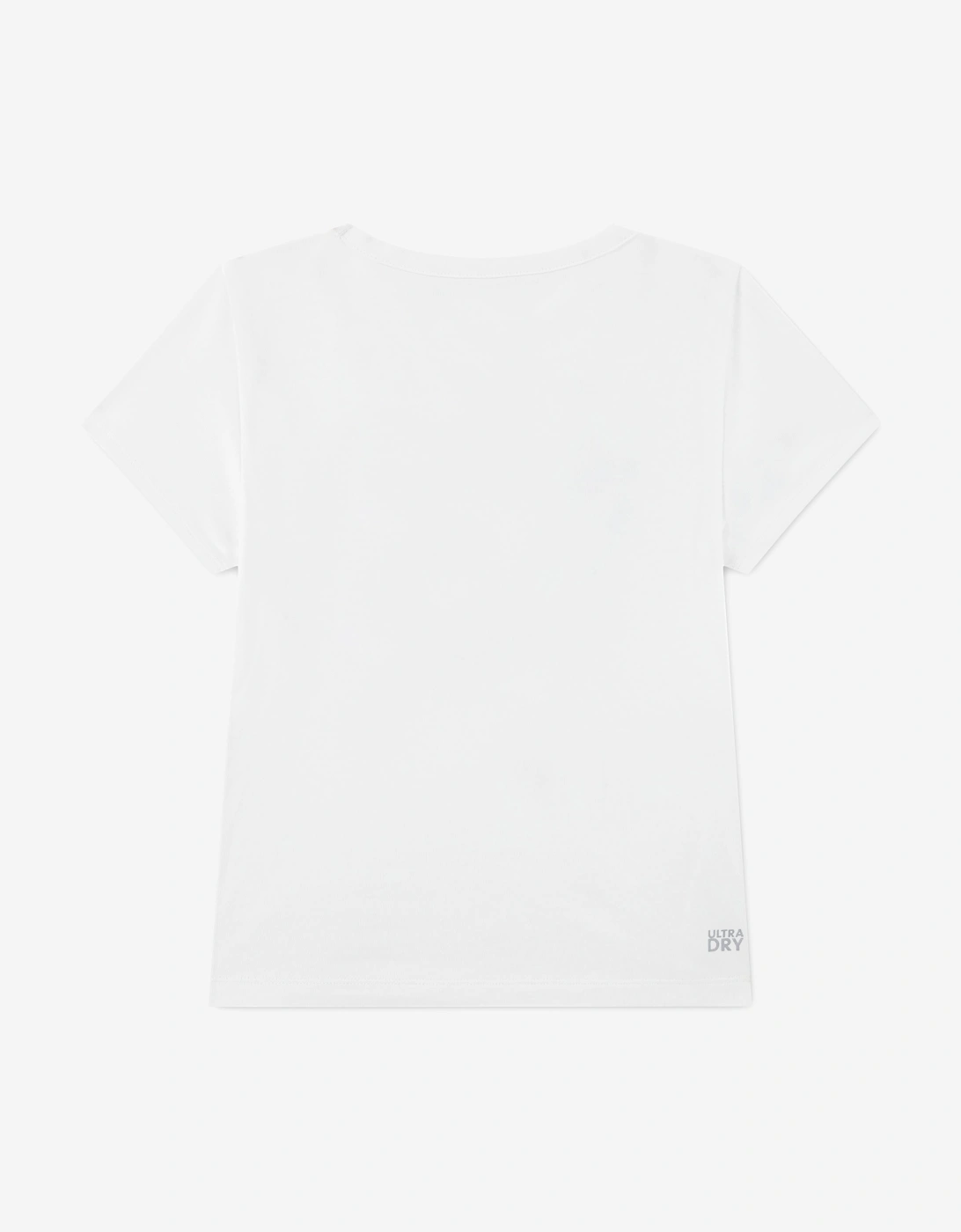 Lacoste Girls Sport Graphic T-Shirt in White