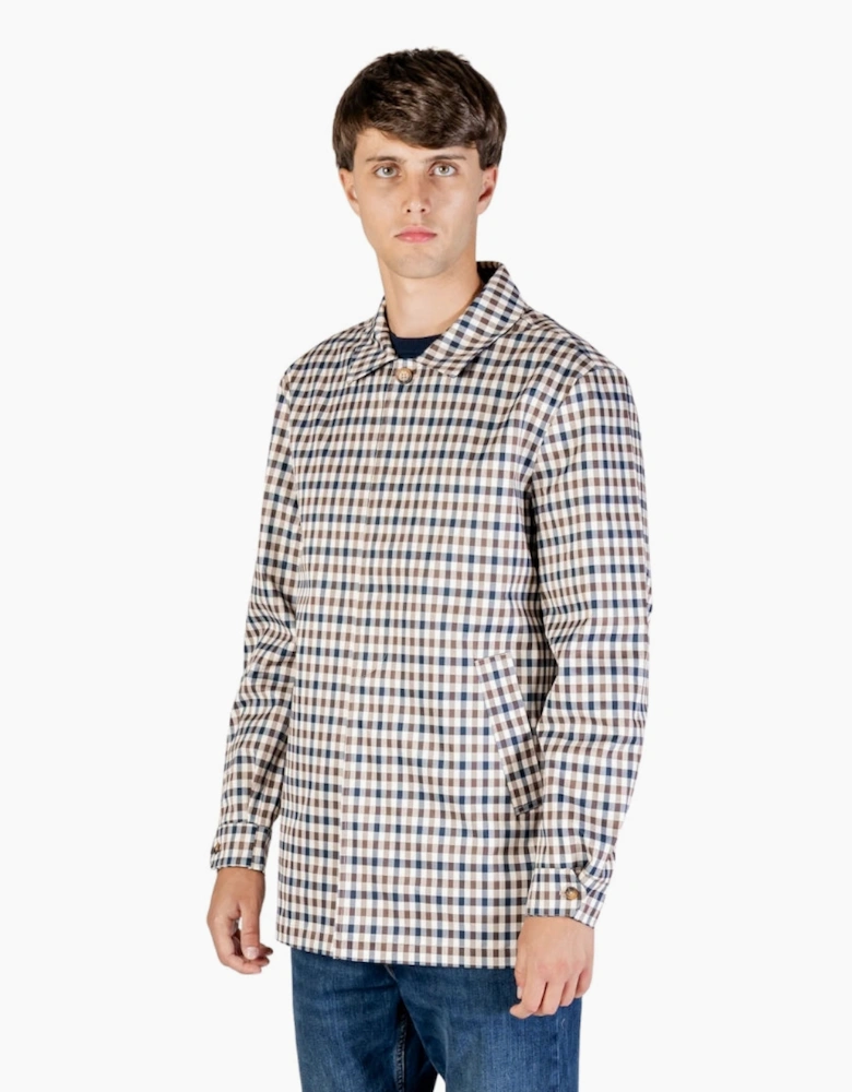 Aquascutum Active Iconic Caban Club Check Jacket