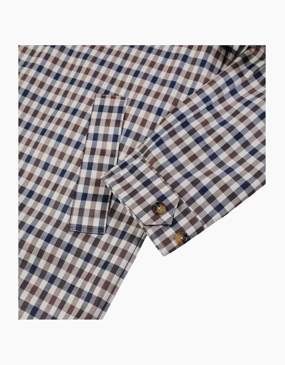 Aquascutum Active Iconic Caban Club Check Jacket