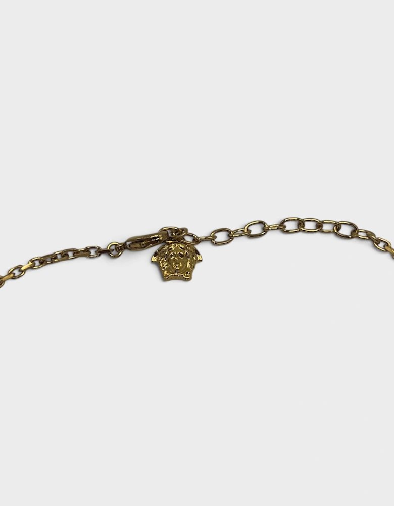 Medusa Head Necklace Gold