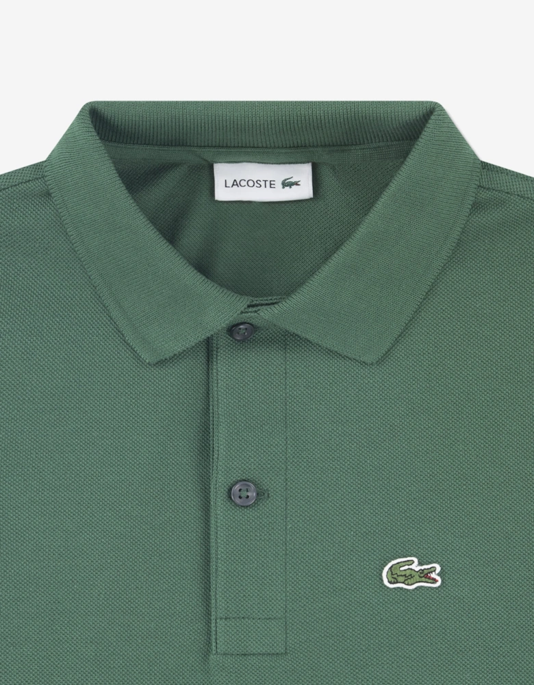 Lacoste Boys Petit Pique Polo Shirt in Green