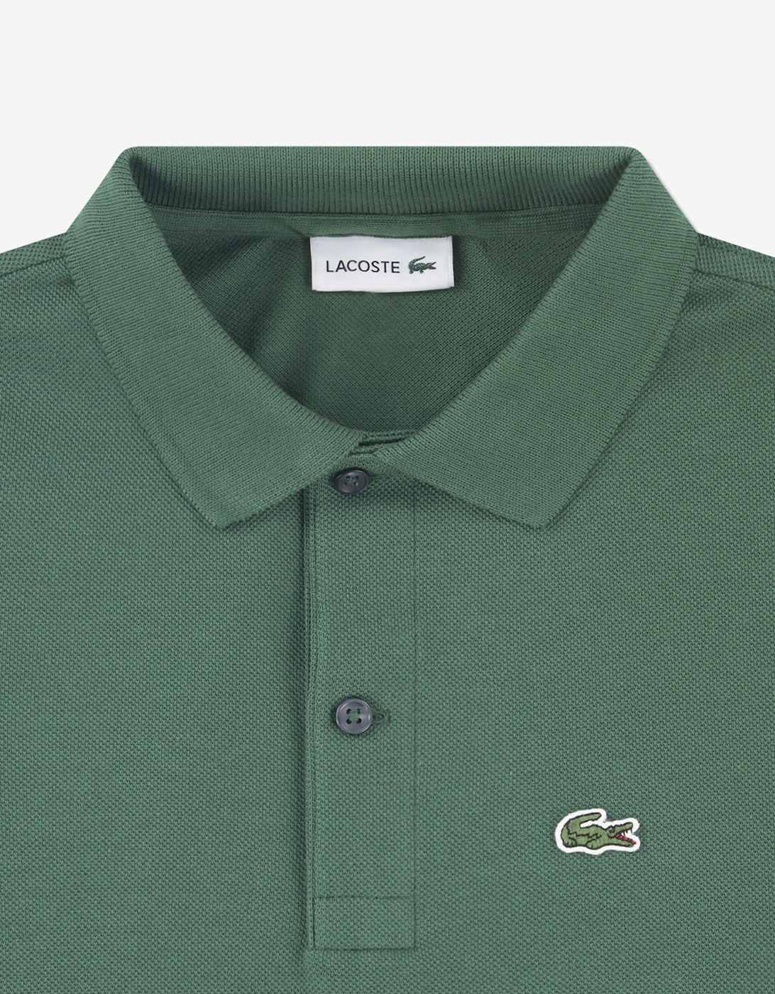 Lacoste Boys Petit Pique Polo Shirt in Green