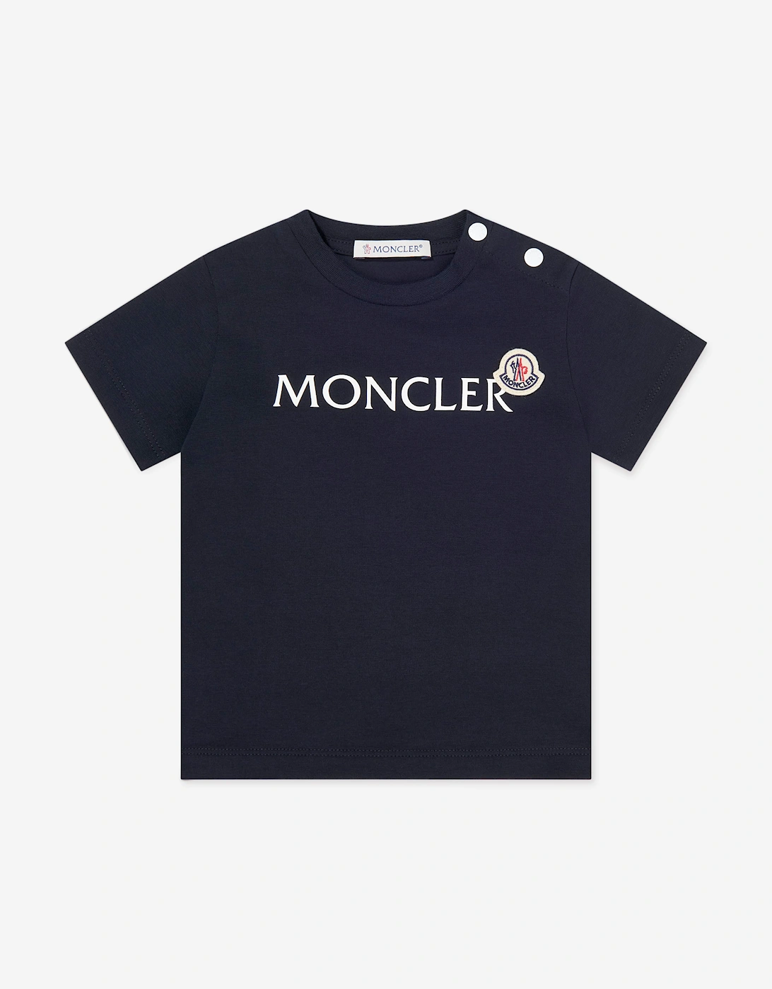 Moncler Enfant Baby Boys Logo T-Shirt in Navy