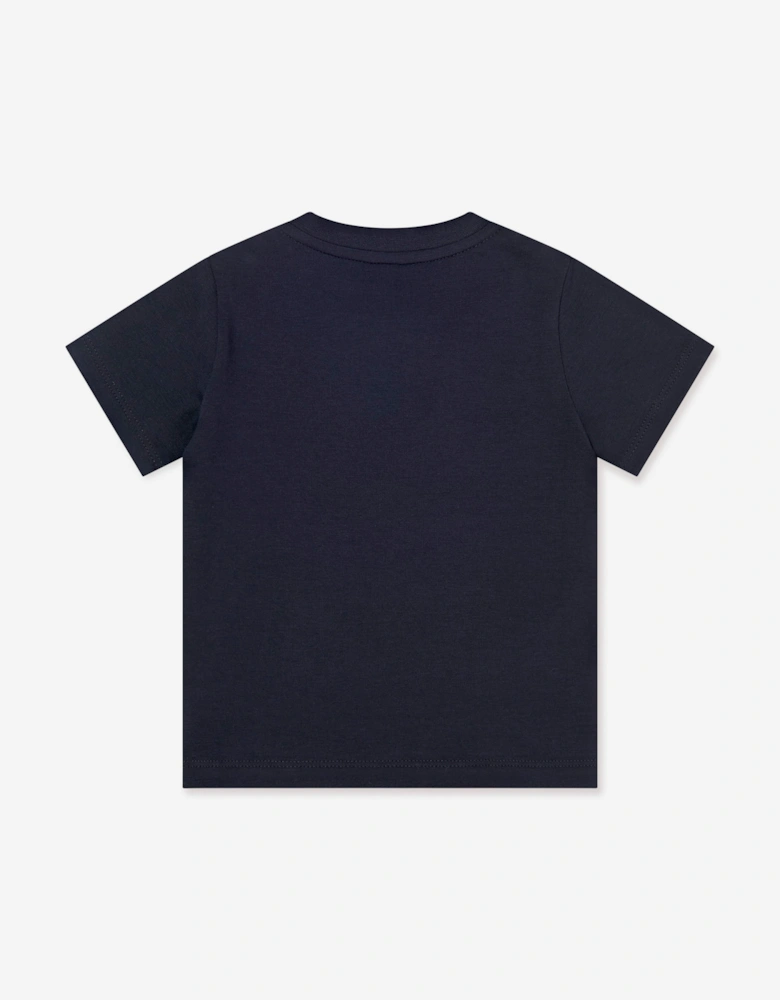 Moncler Enfant Baby Boys Logo T-Shirt in Navy
