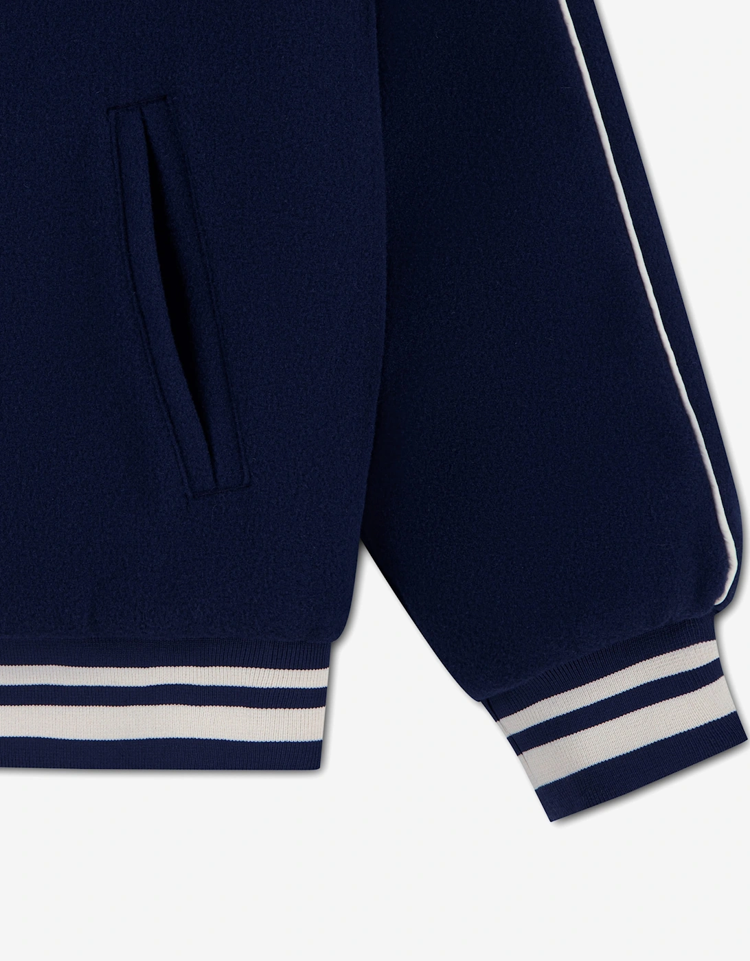 Lacoste Kids Varsity Jacket in Navy
