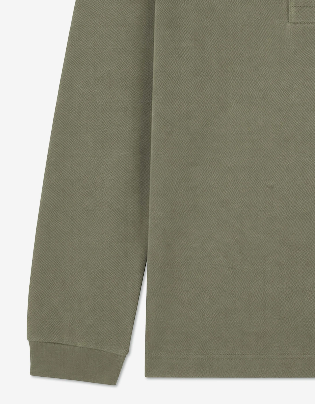 Lacoste Boys Long Sleeve Pique Polo Shirt in Green