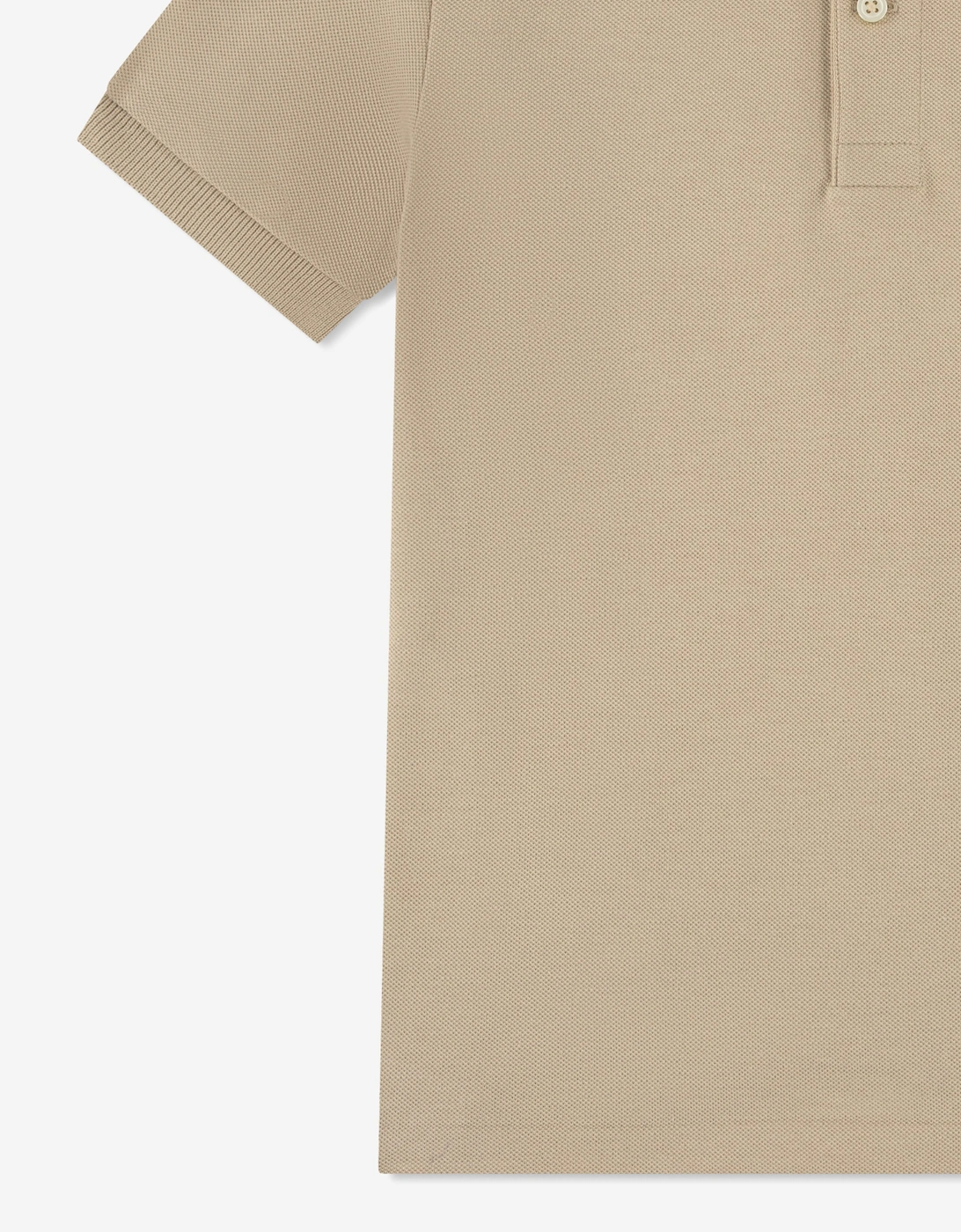 Lacoste Boys Petit Pique Polo Shirt in Beige