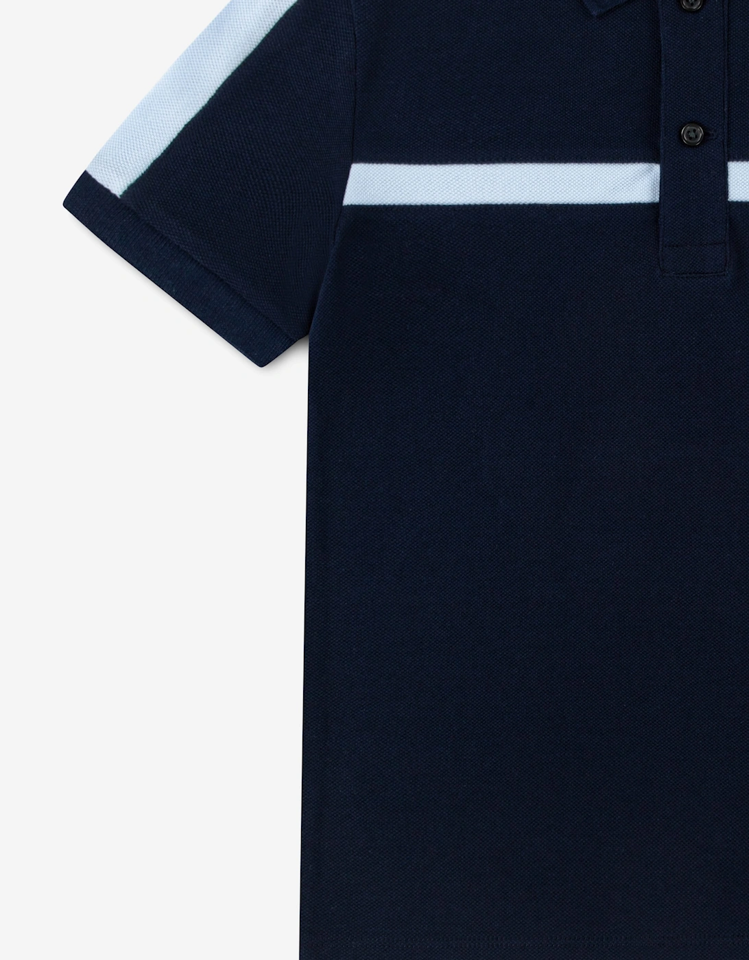 Lacoste Boys Colourblock Polo Shirt in Navy