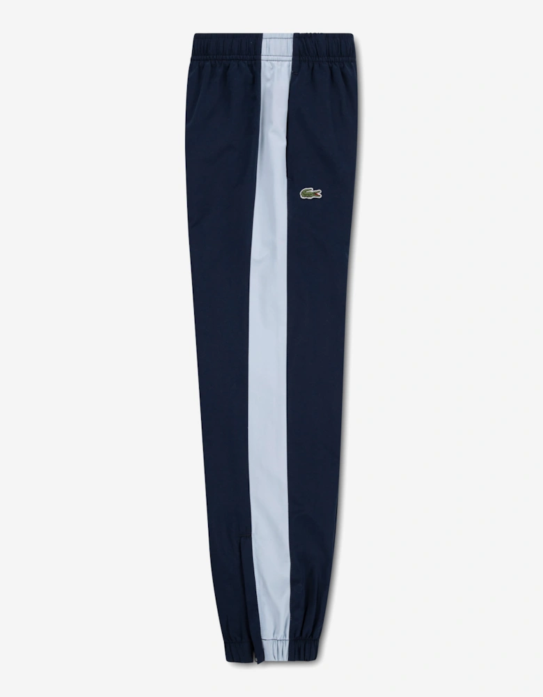 Lacoste Boys Colourblock Poly Pongee Tracksuit in Navy