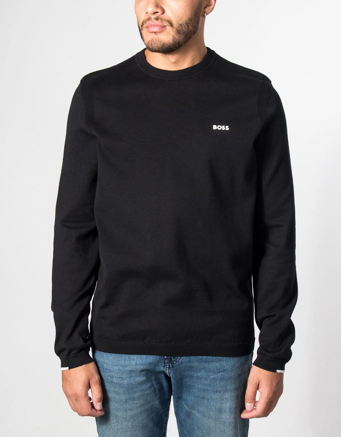Regular Fit Ever-X Crew Neck Knitted Jumper