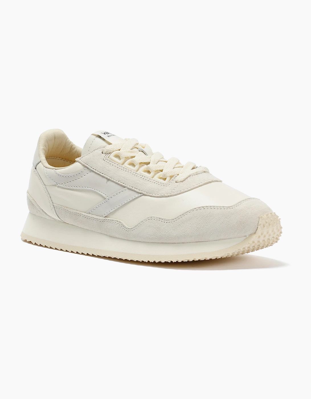 Walsh Ensign Leather Men's White Trainers
