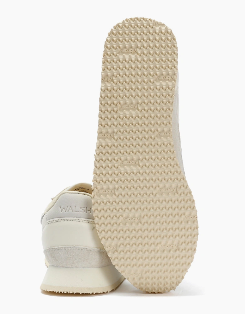 Walsh Ensign Leather Men's White Trainers