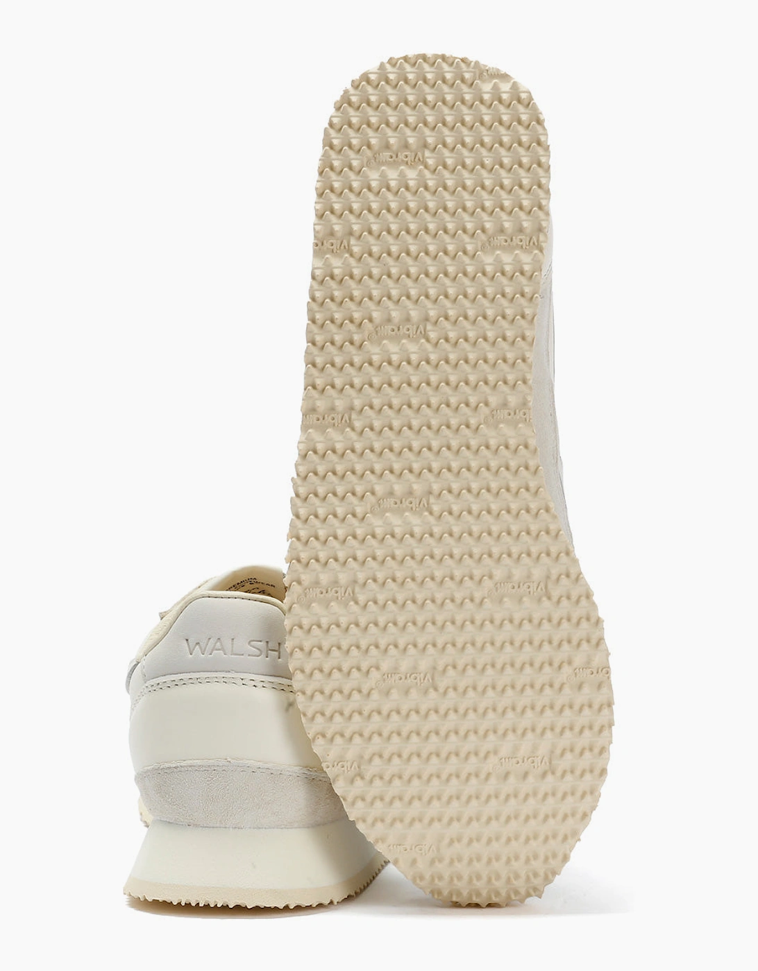 Walsh Ensign Leather Men's White Trainers