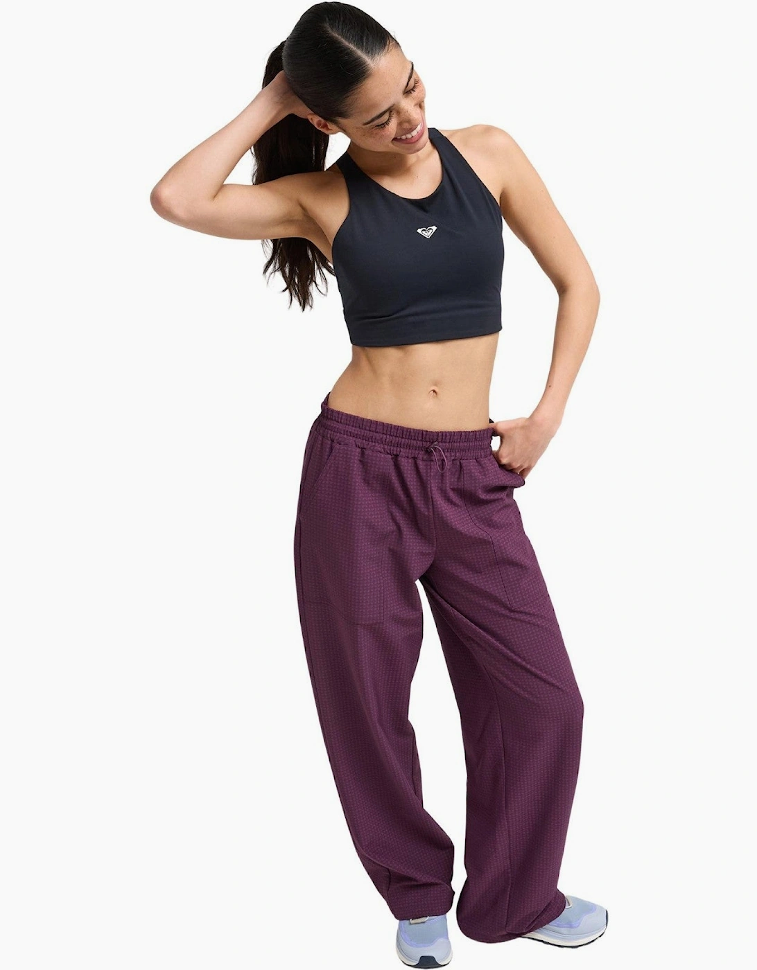 Roxy Women's Roxy Womens Oversized Joggers - Blackberry Wine