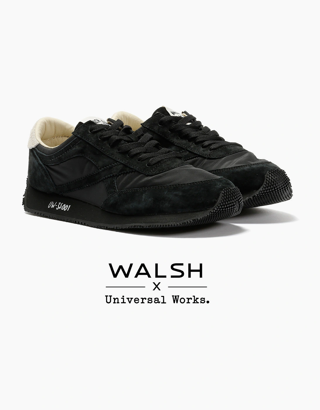 Walsh Tornado Men's Black Trainers