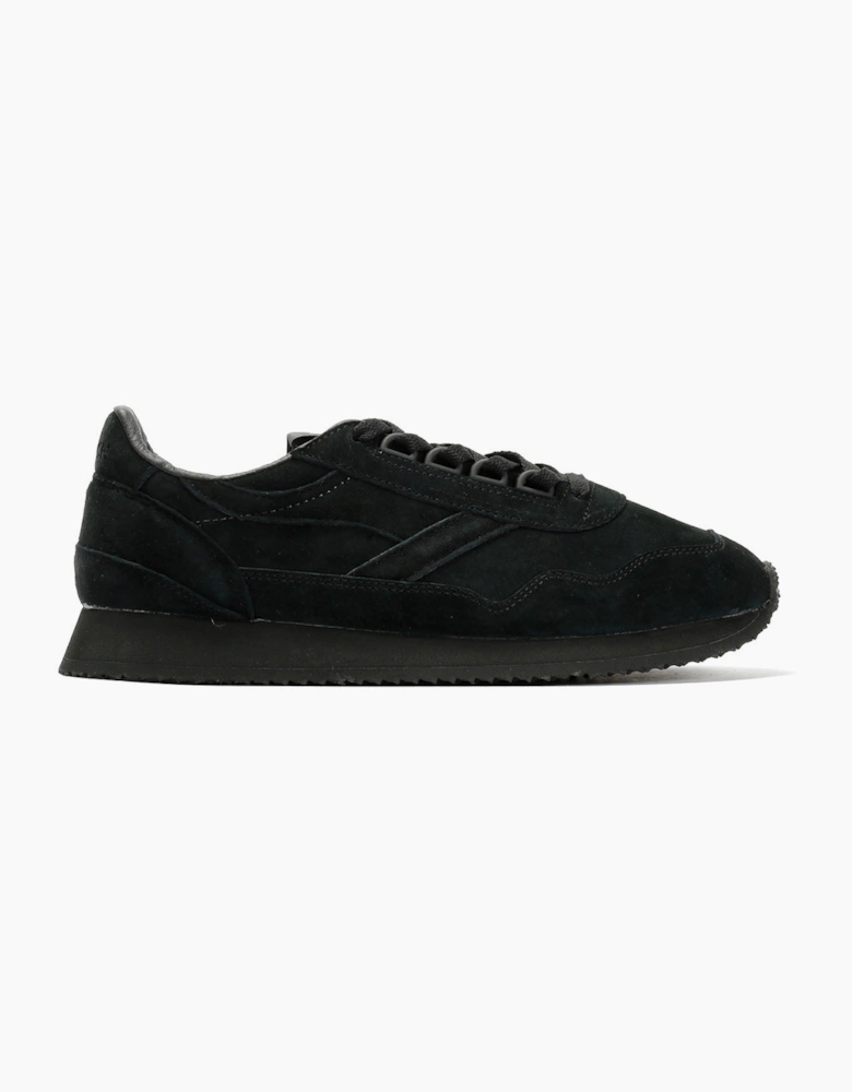 Walsh Ensign Leather Men's Black Trainers