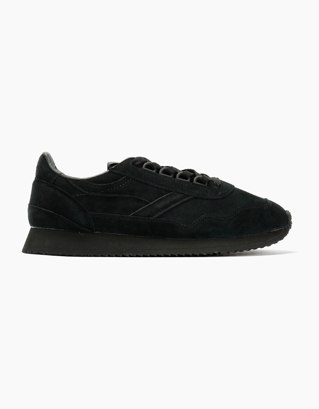 Walsh Ensign Leather Men's Black Trainers