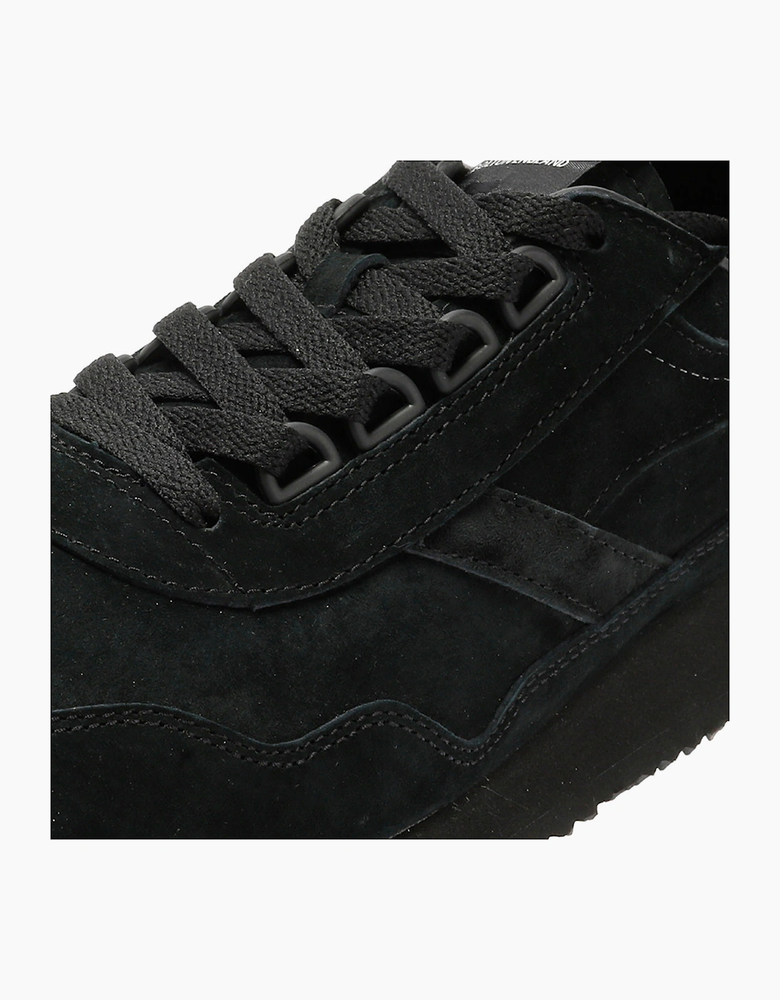 Walsh Ensign Leather Men's Black Trainers