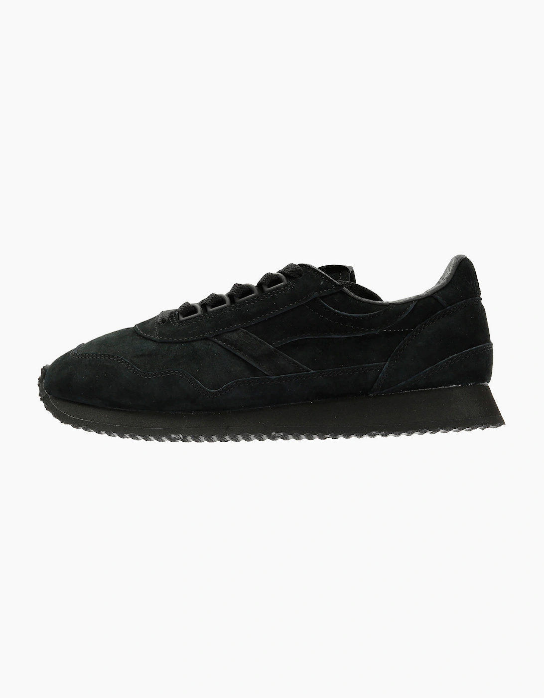 Walsh Ensign Leather Men's Black Trainers