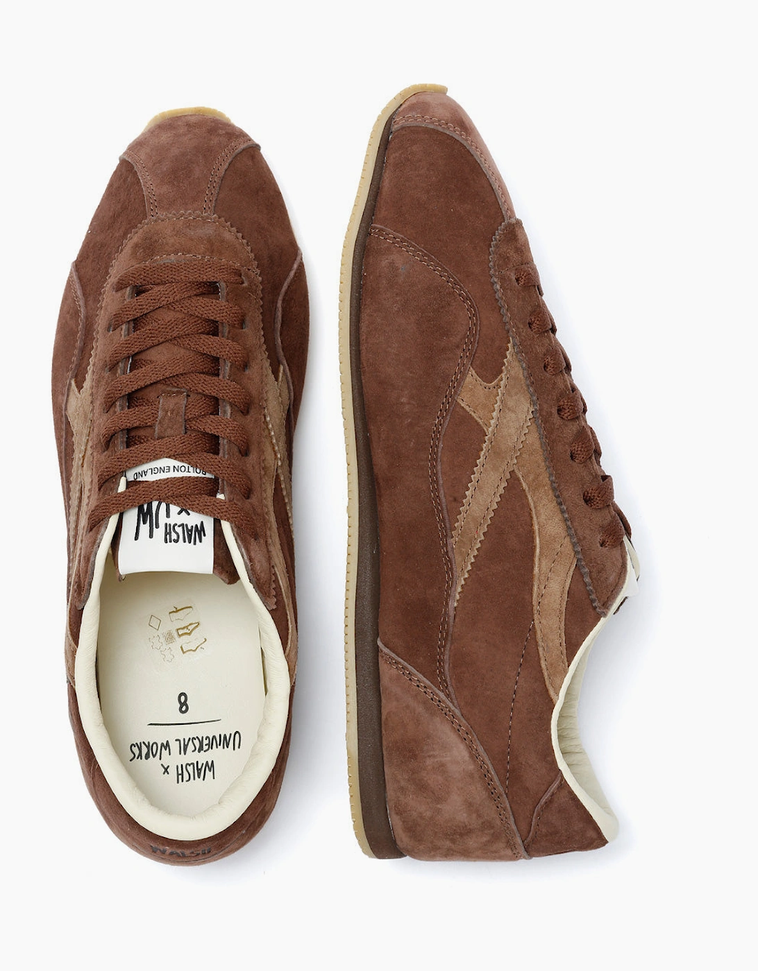Walsh Cob Men's Brown Trainers