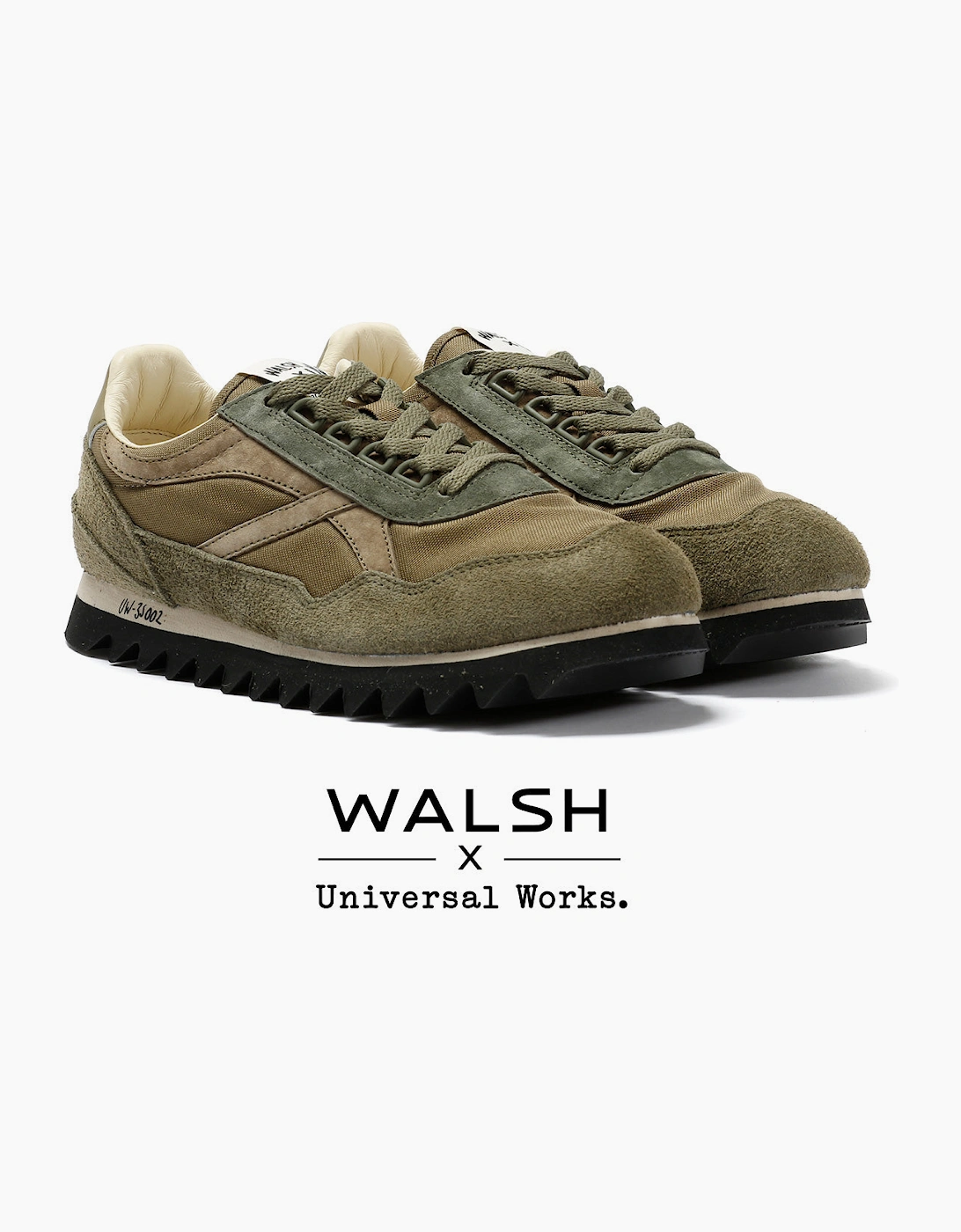 Walsh Ensign Men's Green Trainers